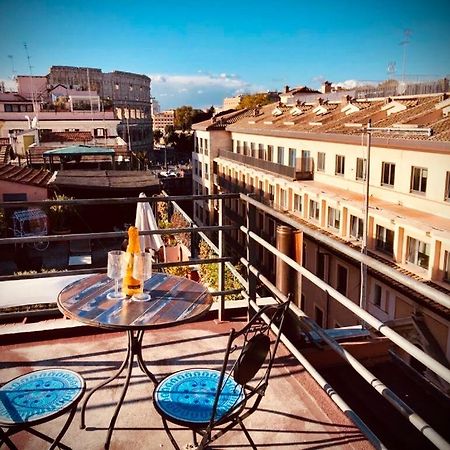 Attico Loft & Rooftop Colosseo Roma Eksteriør bilde